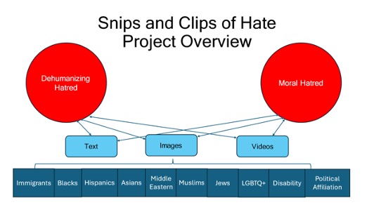 Snips and Clips of Hate Project Overview diagram