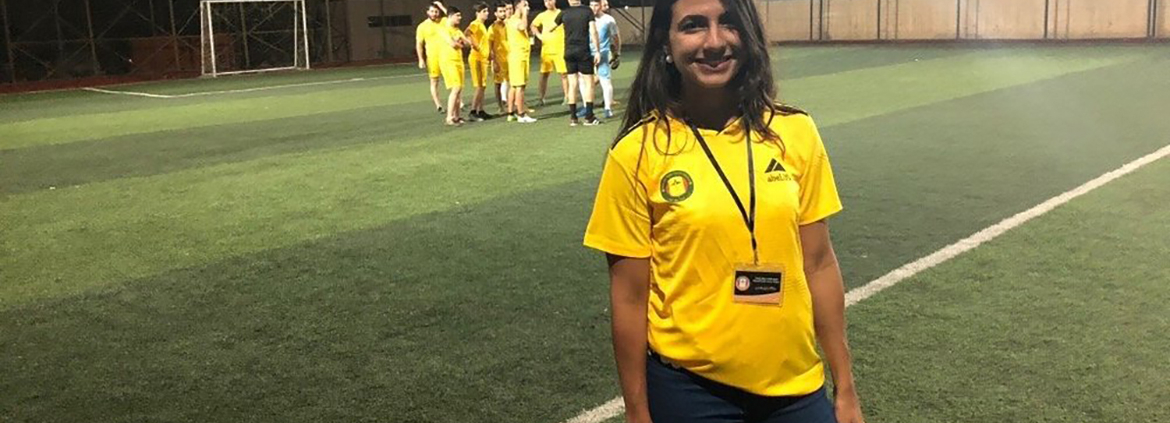 Salma Mousa a political science professor talks empathy, soccer and how little people know about the Middle East